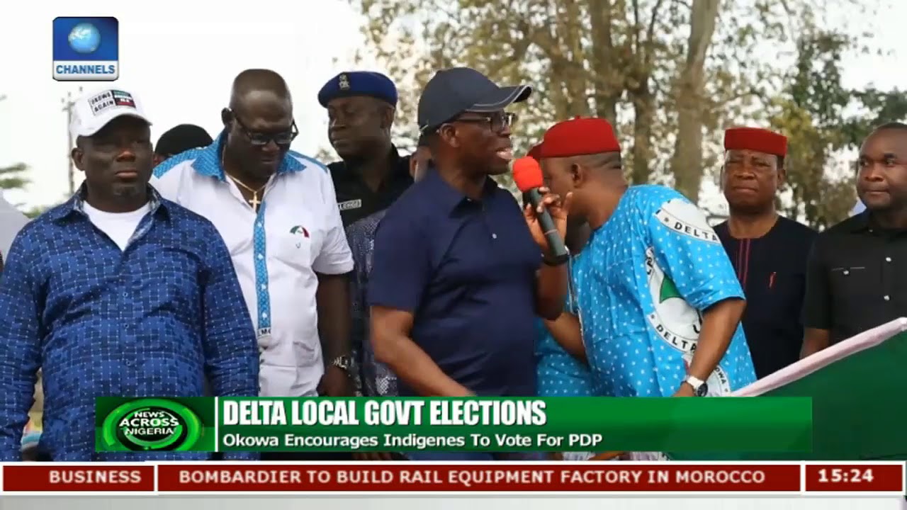 Governor Okowa Flags Of PDP Campaign In Delta | News Across Nigeria |