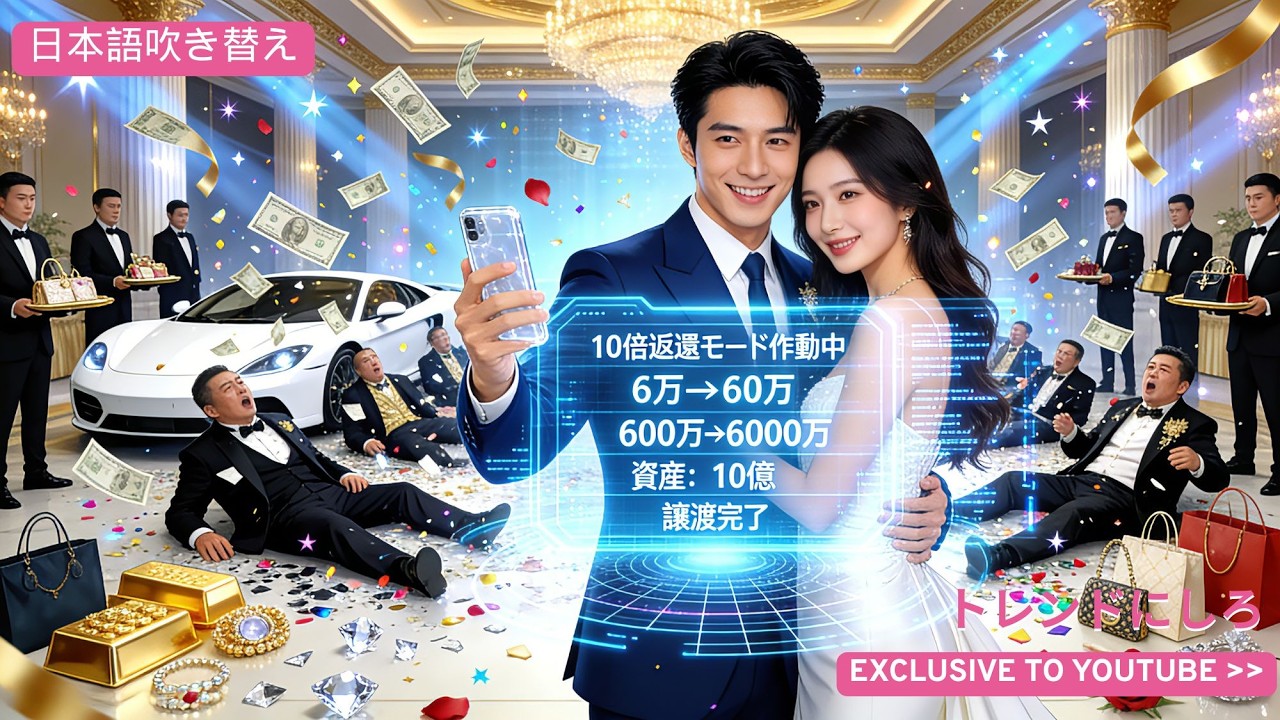 システム覚醒，貧乏学生が校花と結婚したら、10倍返還神モード突入！？6万の指輪で60万、600万の車で6000万…！？10億の会社を妻に贈り、見下していた富豪共を札束で黙らせる最強の逆襲劇！