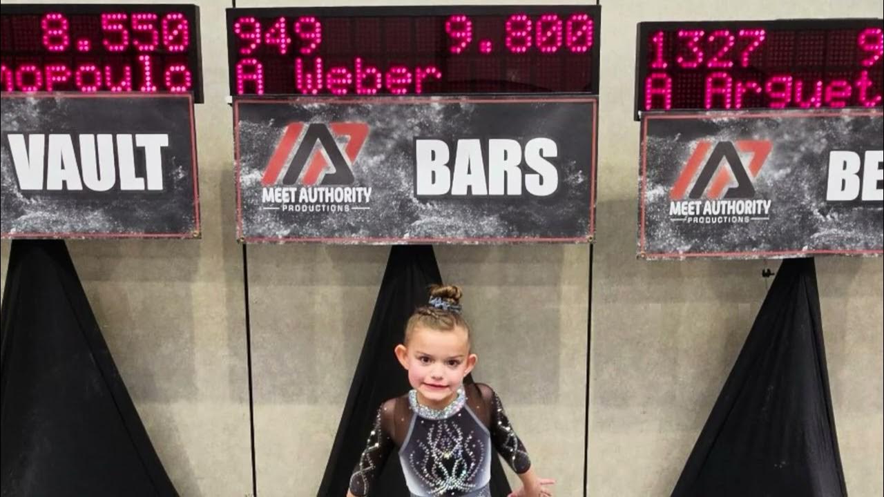 2024 Warrior Classic, Ainsley Weber, Level 2, MJ Elite Gymnastics - YouTube