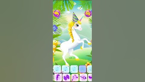 Baby Unicorn Dress Up Game Unity Source Code #unity #unity3d #unitydev #unitydeveloper #sourcecode