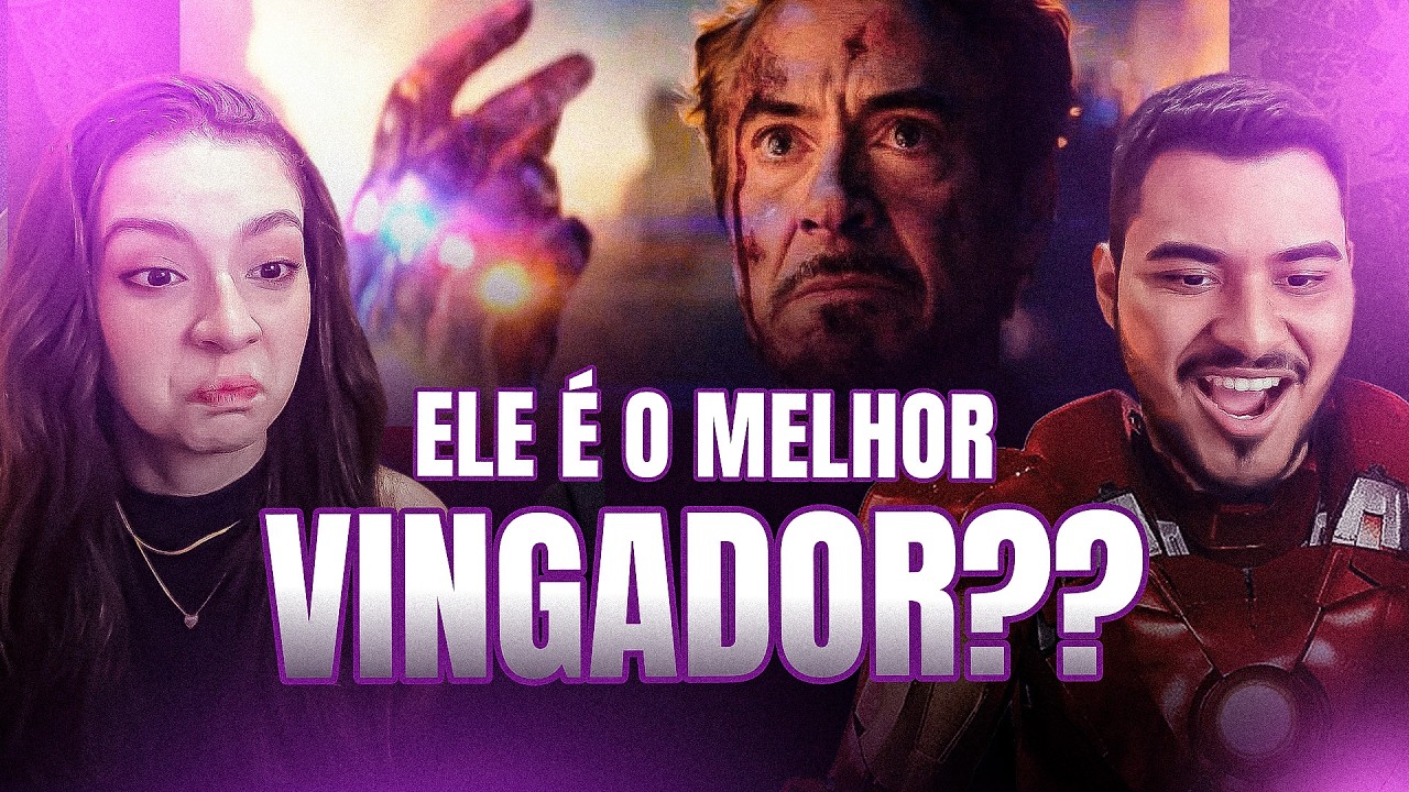 CASAL REAGE: Rap do Homem de Ferro (Vingadores: Ultimato) - EU SOU O HOMEM DE FERRO | NERD HITS