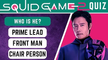 How well Do You Know Squid Games?🦑Ultimate Squid Game Quiz🎲 30 Questions about Season2, Player 456!