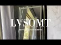 Lvsomt full length tall floor mirror with led lights