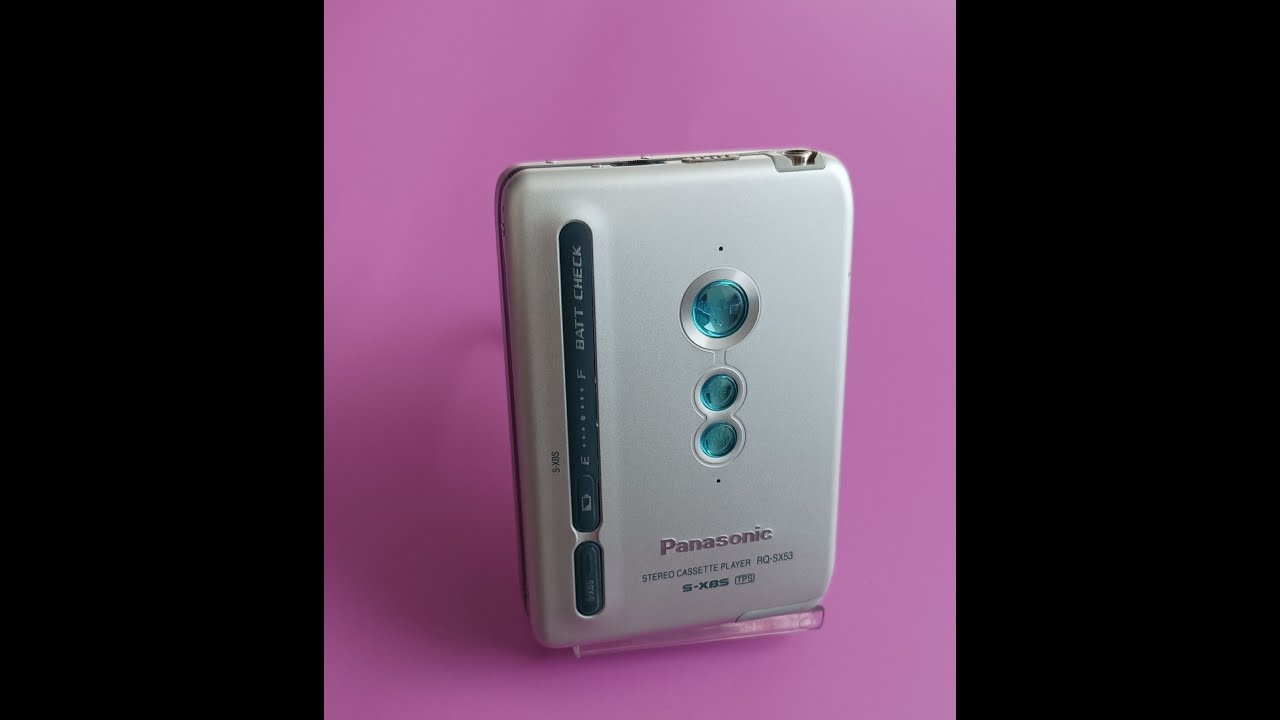 Walkman Panasonic RQ-SX53 1 - YouTube