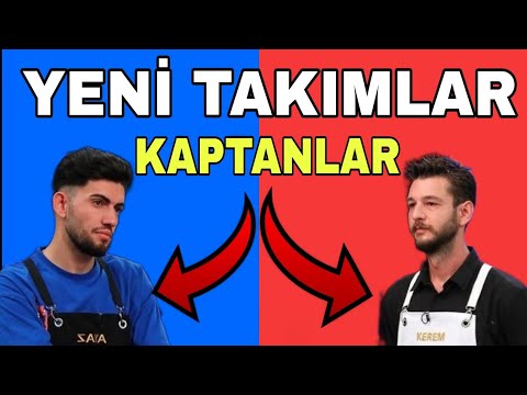 Masterchef all star yeni mavi ve kırmızı takım kadroları Belli Oldu!