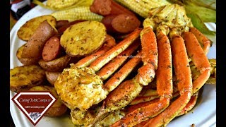 THE BEST EVER SMOKED CRAB LEGS!!! | HOW TO MAKE CLARIFIED BUTTER |Cooking With Carolyn