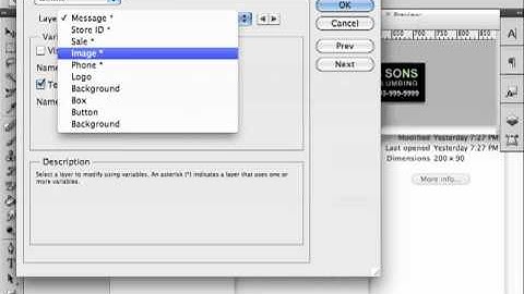 Tutorial : : Creating Data-Driven Graphics in Photoshop (Summary Version)