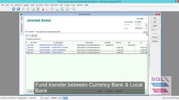 1.3 Journal Entry in SQL Accounting System
