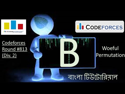 1712 B Woeful Permutation || Codeforces Round #813 || #codeforces || #codeforcessolution