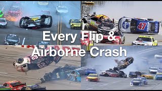 Every NASCAR Gen 6 Flip & Airborne Crash (2013-2021) [OUTDATED]