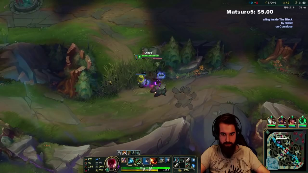 Gripex as Lee Sin Jungle vs Nidalee   S6 Master Ranked Gameplay 2