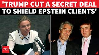 Epstein Survivor Drops Trump BOMBSHELL In Full House; 'Secret Deal Shielded To...' | WATCH