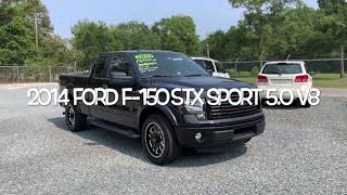 Very Nice 2014 Ford F-150 STX Sport for sale in NC by Dealer.