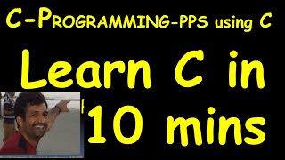 PPS  - Learn C-Language Basic important Diagrams  Programming for Problem solving using  C