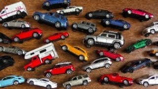 Cars of Different Size and Colours in 4k