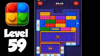 Block Out level 59 Walkthrough Solution