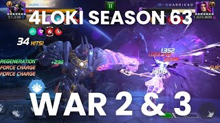 Solvarch War Debut!! - War 2 and 3 Season 63