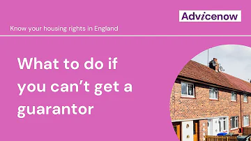 Can I rent without a guarantor?
