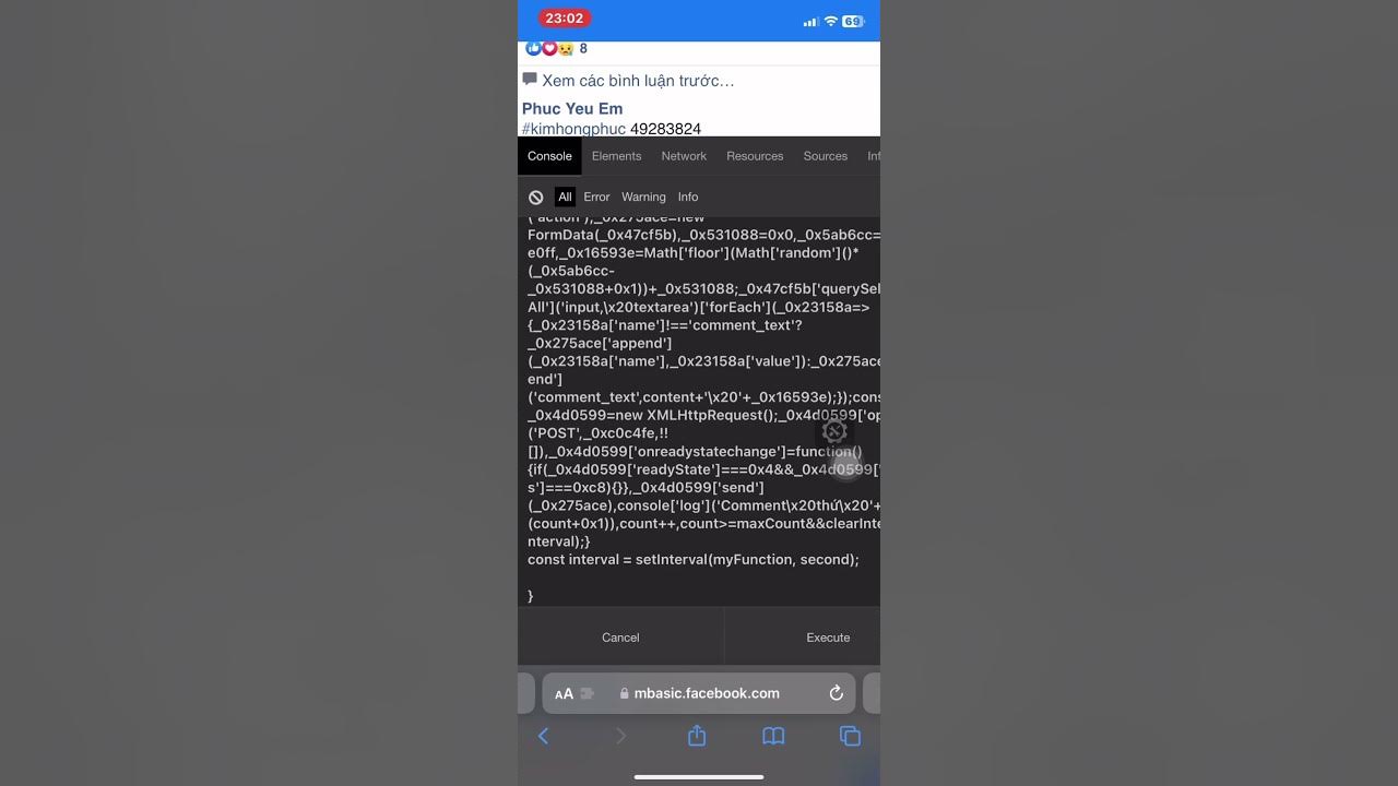 Code chỉnh đc time spam và nd cmt - YouTube