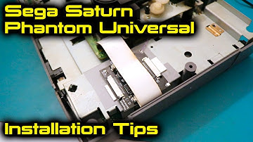 Sega Saturn Phantom Universal Modchip Installation Tips