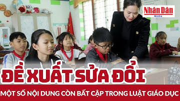 Đề xuất sửa đổi một số nội dung còn bất cập trong Luật Giáo dục | Báo Nhân Dân