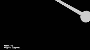 30fps motion blur pendulum