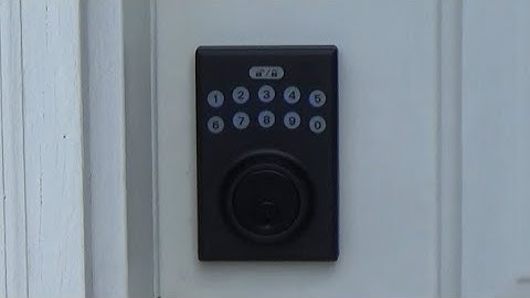 Amazonbasics Electronic Keypad Deadbolt Installation