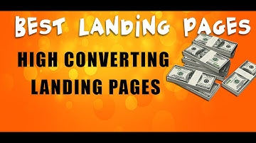 Best Landing Pages 2015 - The Easiest Way to Create High-Converting Landing Pages