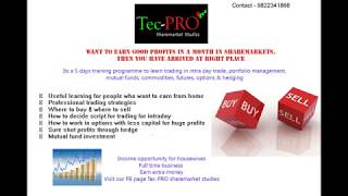 TECPRO sharemarket studies