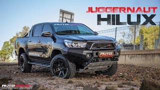 JUGGERNAUT HILUX // Diesel Avalanche Wheels, Rival Bullbar, IROAD Q9 Dash Cam, Lift Kit