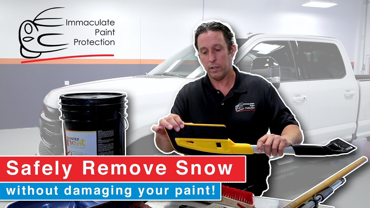 How To Clean Snow Off Your Vehicle – Aqua Car Wash