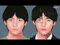 BTS V / Kim Tae-hyung (Makeup Animation)