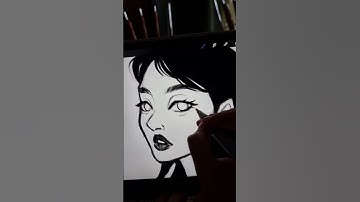 Draw with me ✨ Procreate drawing process #shorts