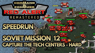Red Alert Remastered - Soviet Mission 12 - Capture the Tech Centers [Hard]