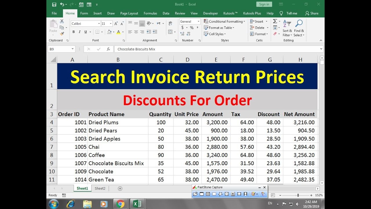 how-to-make-price-for-quantity-discount-sheet-in-excel-hindi-youtube