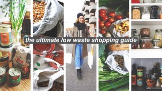 THE ULTIMATE LOW WASTE SHOPPING GUIDE // where I buy ALL my groceries + zero waste fails screenshot 4