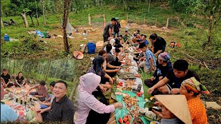 Cỗ Tết Thanh Minh Ngoài Trời Của Người Tày | Đủ Món Lợn Quay Rượu Hạ Thổ 4 Năm Say Vắt Lưỡi