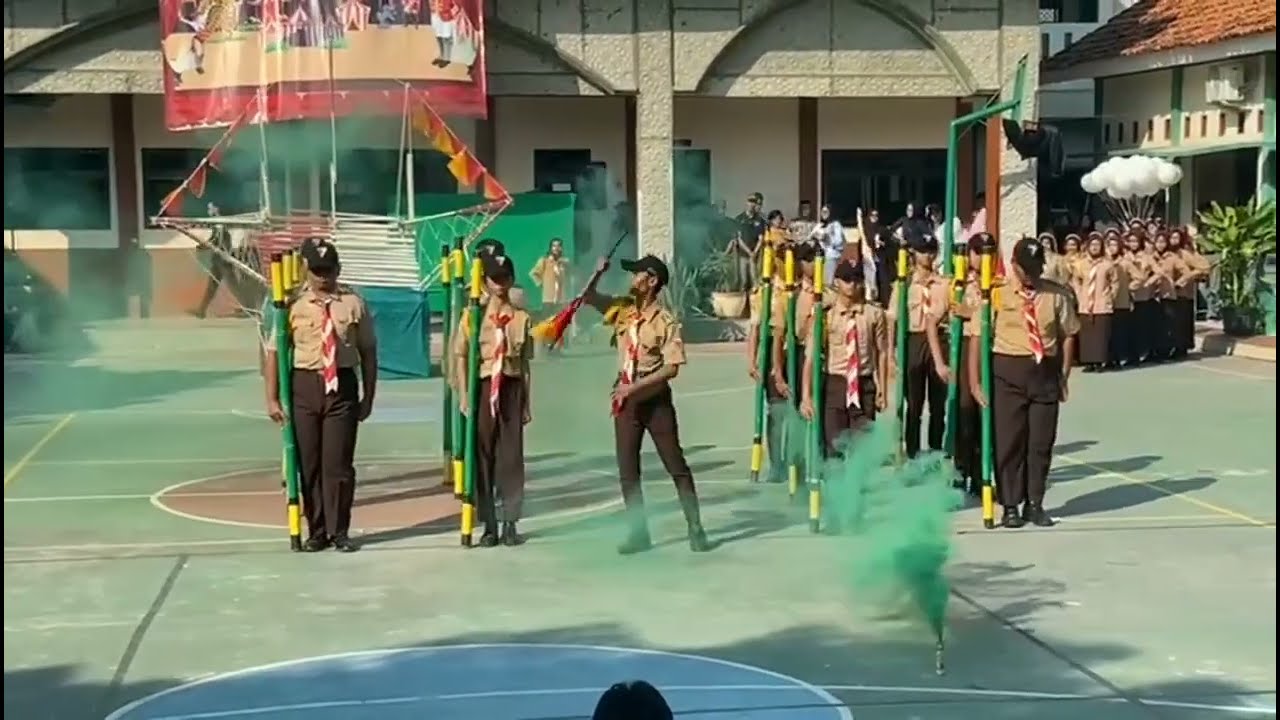DEMOS PRAMUKA ASADEKA SMAN 2 BABELAN / Meriah Banget /  Konsep Baru