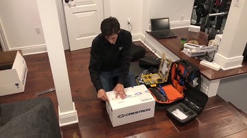 Unboxing Crestron TST-602 Wall-mountable removable touchscreen