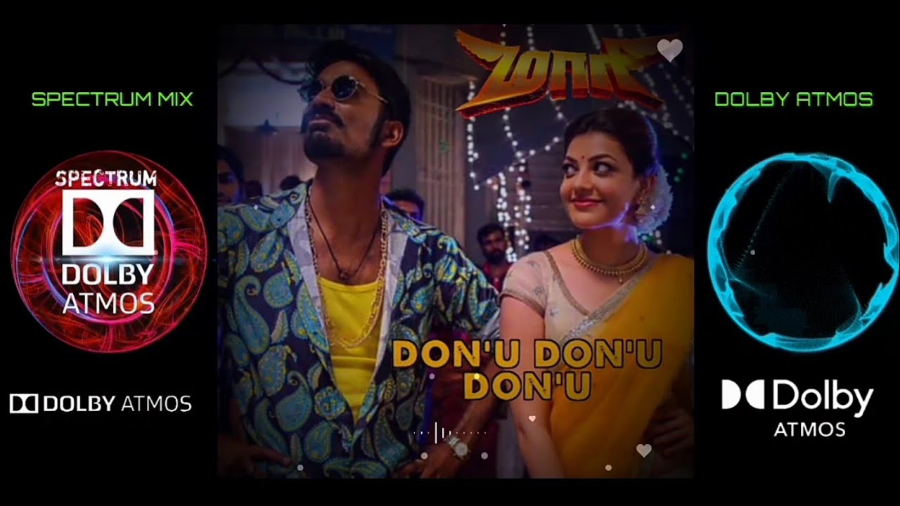 Donu Donu Donu   Song Dolby Atmos Surround Sound  Maari  SMDA  donudonudonu  dolbyatmos  maari