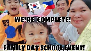 A DAY WITH FAMILY SCHOOL EVENT (MAPAPATILI KA SA SAYA NG MGA PALARO😅) | WE'RE  COMPLETE!