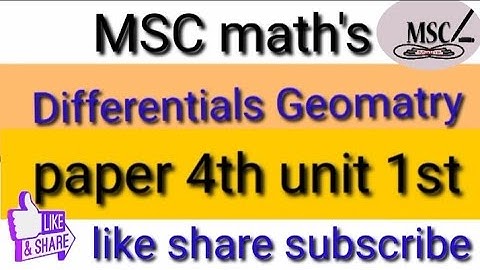 MSc maths previous year//differential equation//unit 1st।। शेखावाटी यूनिवर्सिटी and all