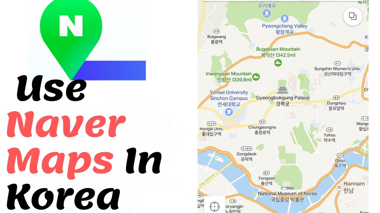 What Map App To Use In South Korea 