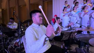 Papuri Sa Dyos - Alejandro Consolacion Ii Spcfc Qatar Grand Choir Percussions Cam