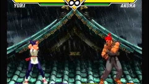 Capcom vs SNK 2 Yuri Boss Mode