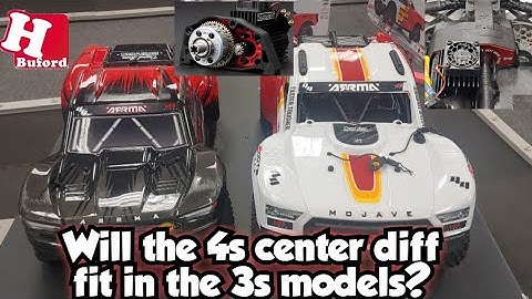 Mojave 4s Center Diff installation in 3s Models!!!
