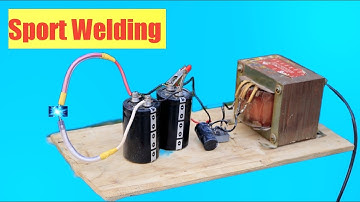 Inverter Transformer and Big Capacitor To Make Powerful Spot Welding Machine
