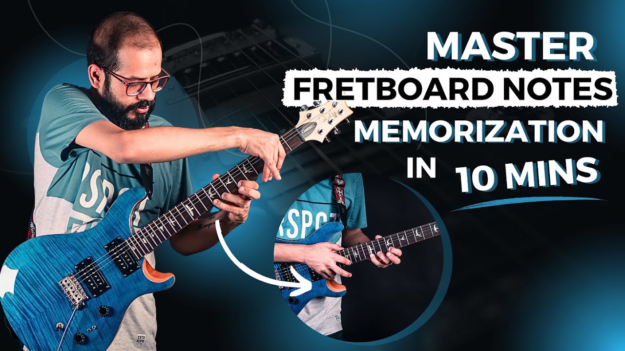 I Learned Guitar Fretboard in 10 mins 🤯🤭😱