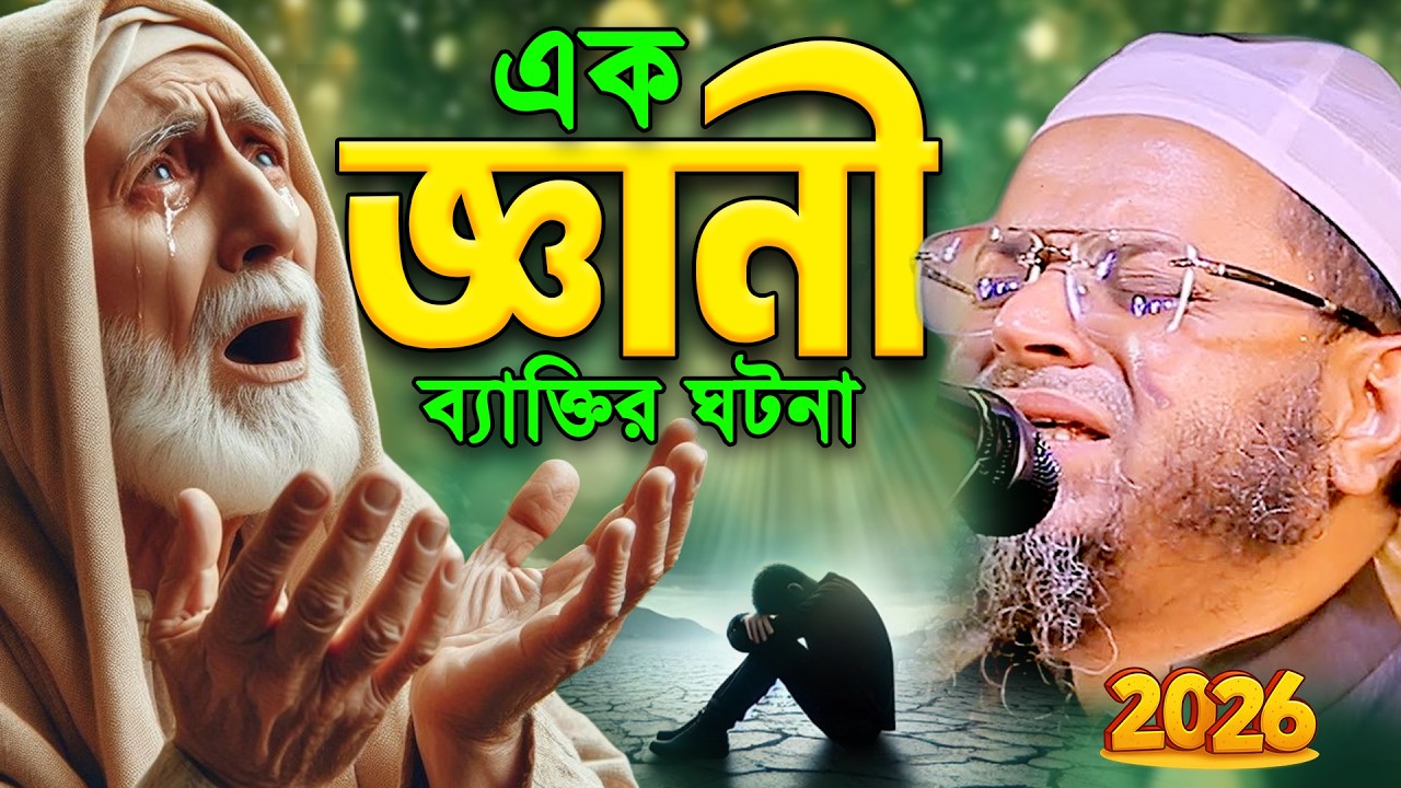 এক জ্ঞানী ব্যাক্তির এমন ঘটনা জীবন পাল্টে যাবে👌🏻Mufti Nasir Uddin Ansari Bangla Waz 2026