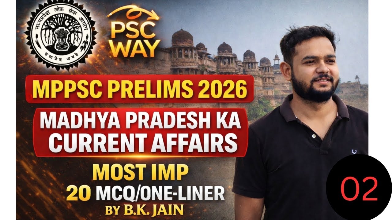 Madhya Pradesh current affairs lecture 02 